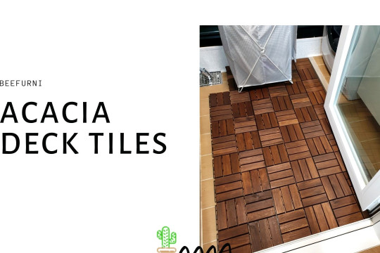 Acacia Wood Decking Tiles Best Choice For Any Pretty Corner In Your Home